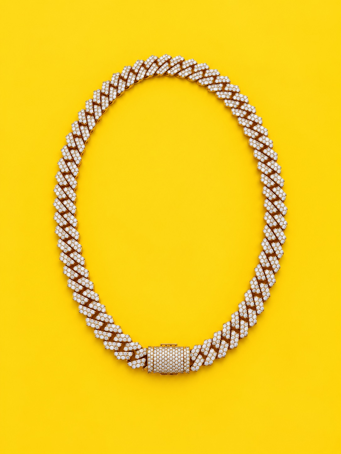 10K Gold Diamond Choker Necklace